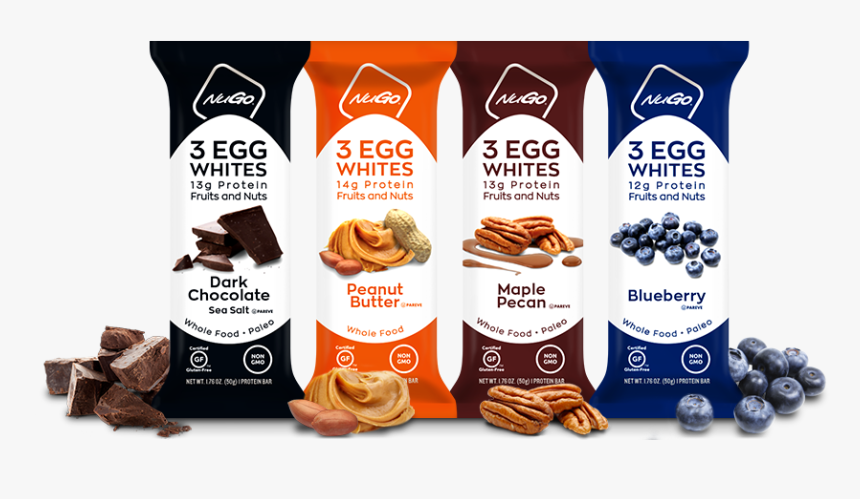 Nugo Bars Egg White, HD Png Download