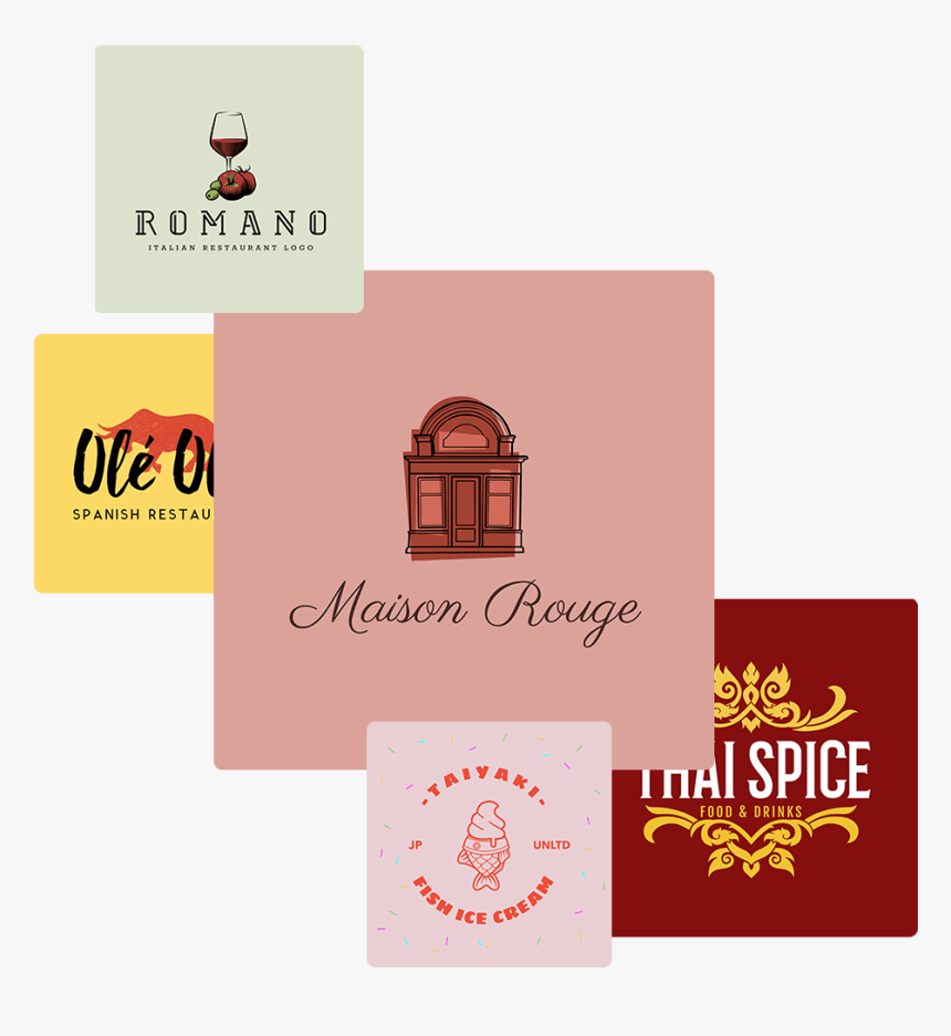Restaurant Logo Templates For Businesses - Graphic Design, HD Png Download