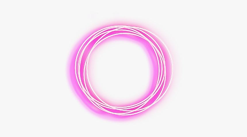 #ciculo #garabato #rosa #circulos #rosa #lucesdeneon, HD Png Download
