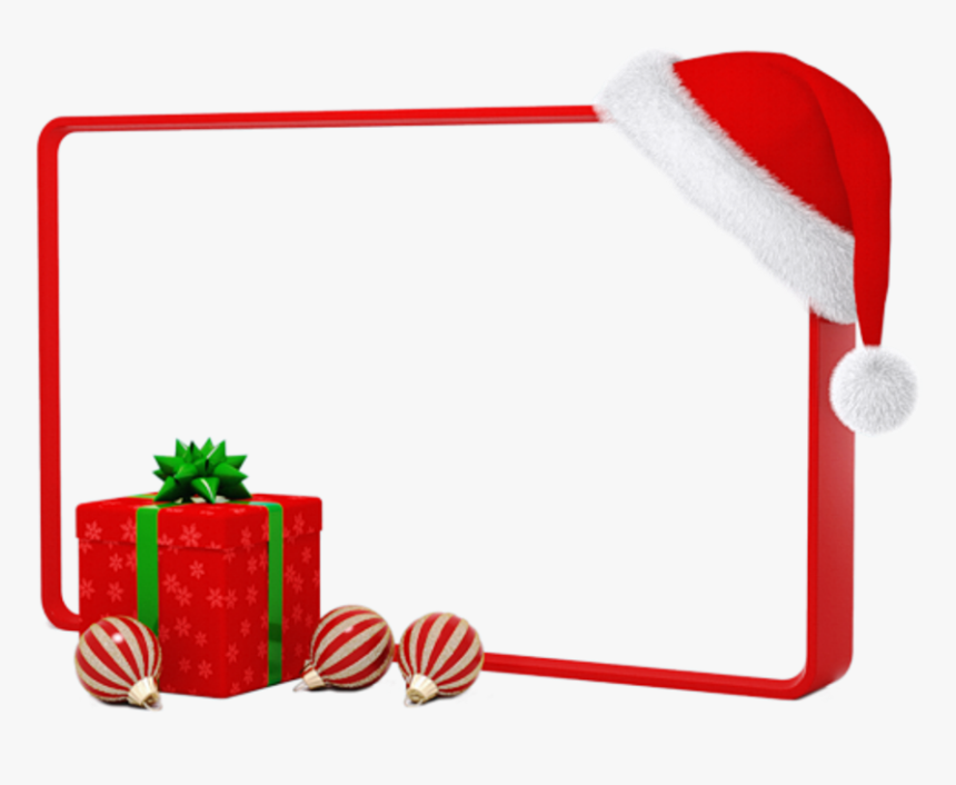 Moldurasdenatal23 - Clip Art Christmas Border, HD Png Download