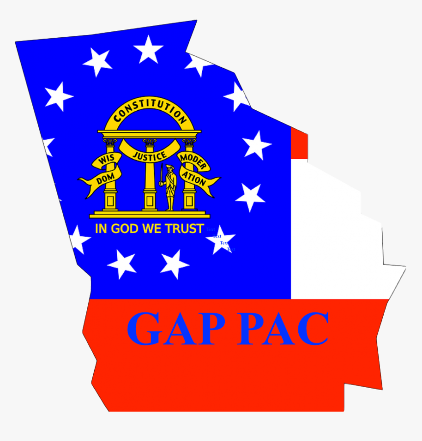 Georgia State Flag 2017, HD Png Download