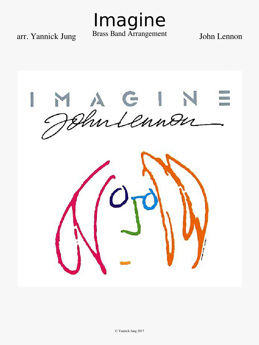 John Lennon Imagine Cd Single , Png Download - Imagine John Lennon Original Soundtrack, Transparent Png
