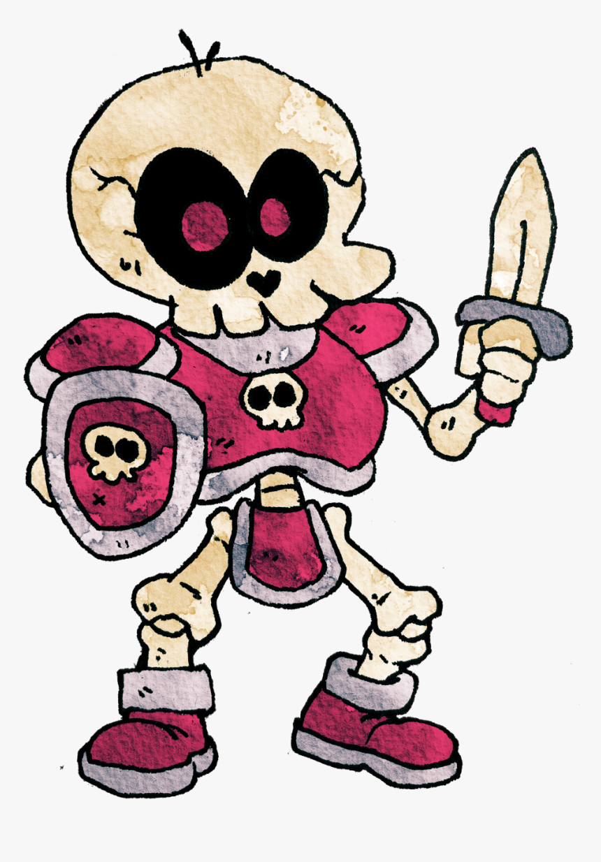 It Has High Aspirations To One Day Become A Skeleton - Cartoon, HD Png Download
