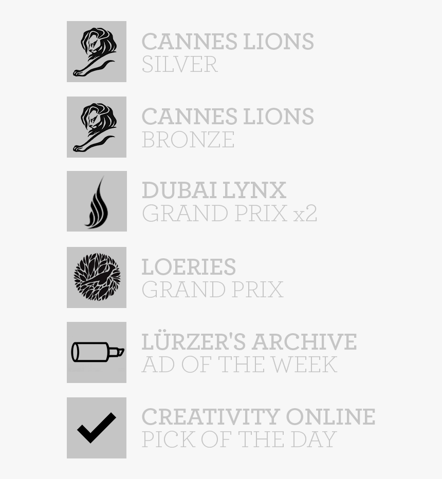 All-awards Sizeone2e - Monochrome, HD Png Download