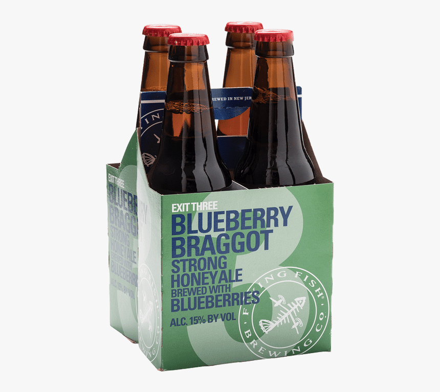 Flying Fish Blueberry Braggot - Blueberry Braggot Beer, HD Png Download