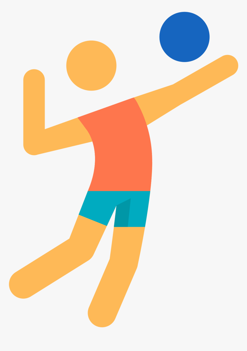Thumb Image - Volleyball Player Icon Png, Transparent Png