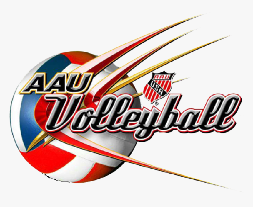 Aau Volleyball Logo, HD Png Download
