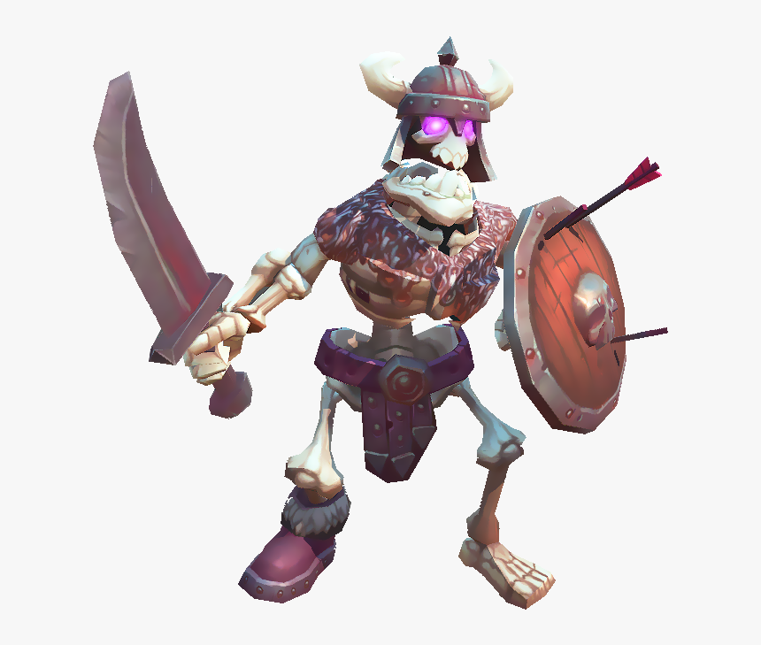 Skeleton Warrior - Action Figure, HD Png Download