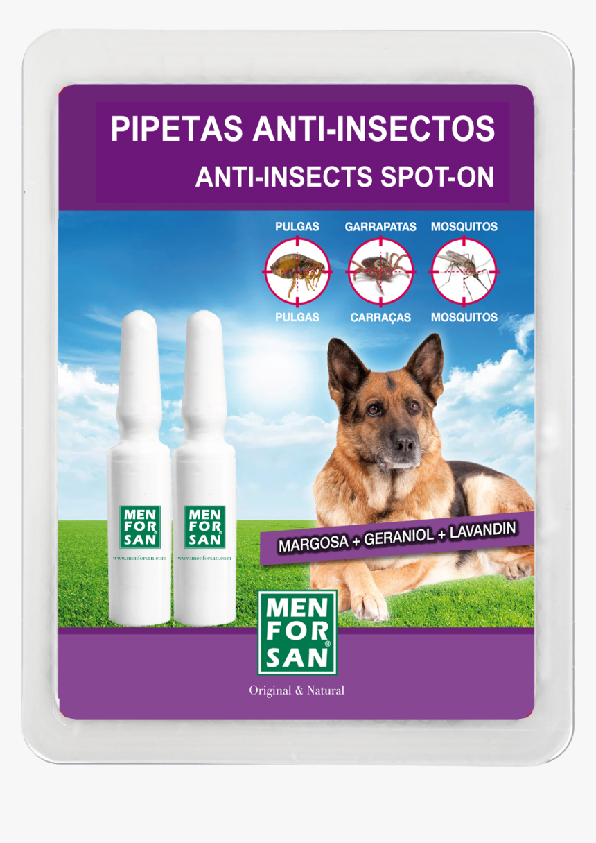 Anti-insects Spot On For Dogs - Pipeta Perros Que Es, HD Png Download