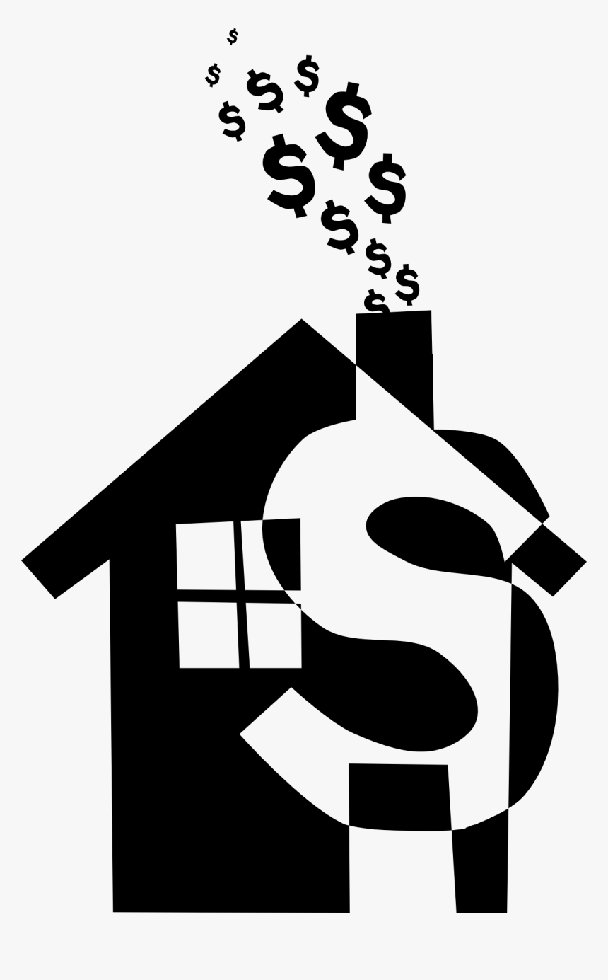 Money House Clipart, HD Png Download