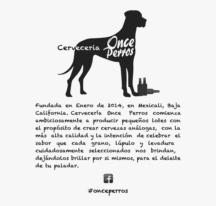Once Perros Cerveza, HD Png Download