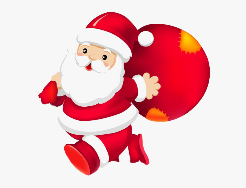 Santa Claus Noel Png Image - Happy New Year Rugby, Transparent Png