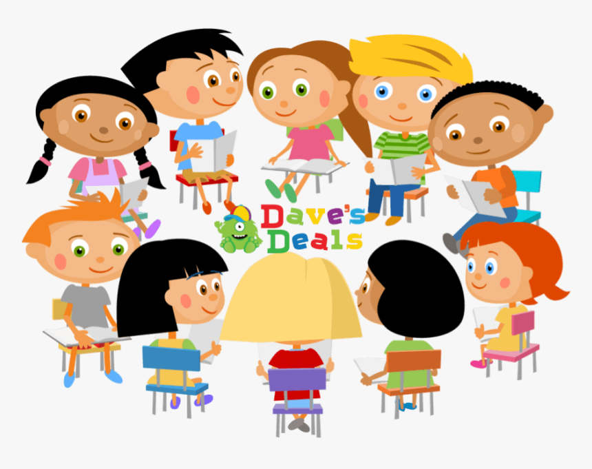 Affordable And Great Value Children Books - Sitting In A Circle Clipart, HD Png Download