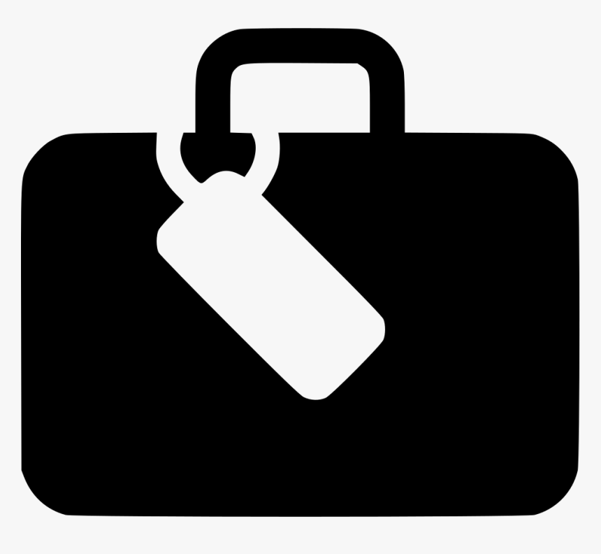 Suitcase Tag - Label, HD Png Download