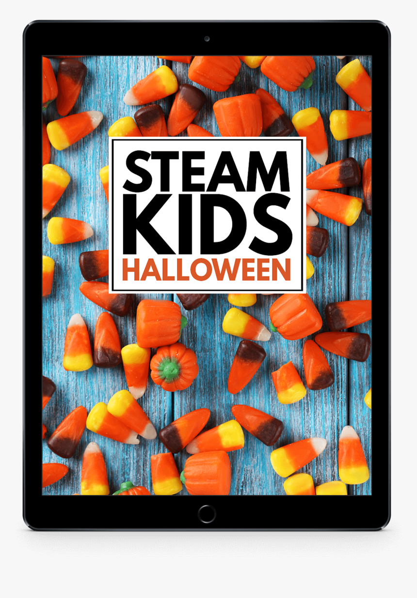 Steam Kids Halloween Ipad Transparent Background Compressed - Halloween Math Crafts, HD Png Download