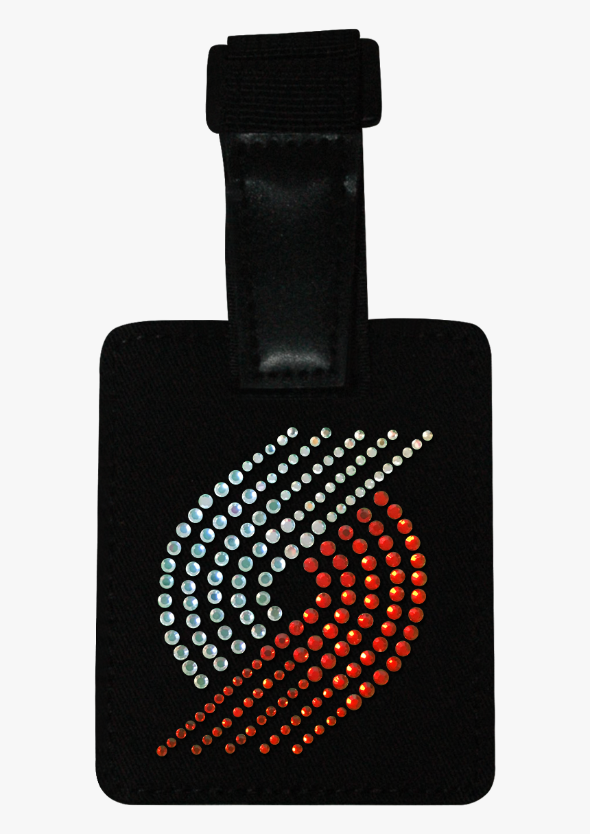 Portland Trail Blazers Rhinestone Luggage Tag - Chaqwa Logo, HD Png Download