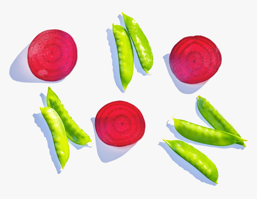 Beet Slices And Edamame - Bird's Eye Chili, HD Png Download