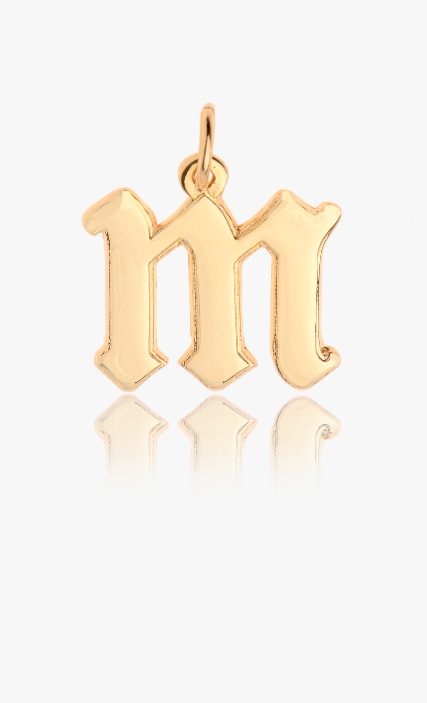 Corrente Masculina Com Pingente De Letra M , Png Download - Pendant, Transparent Png