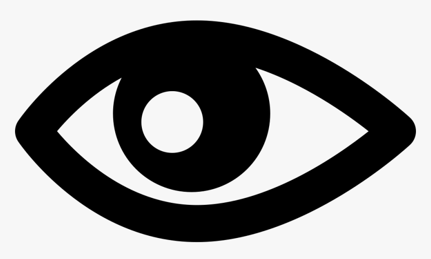 Eye Shape Variant Interface View Symbol - Circle, HD Png Download