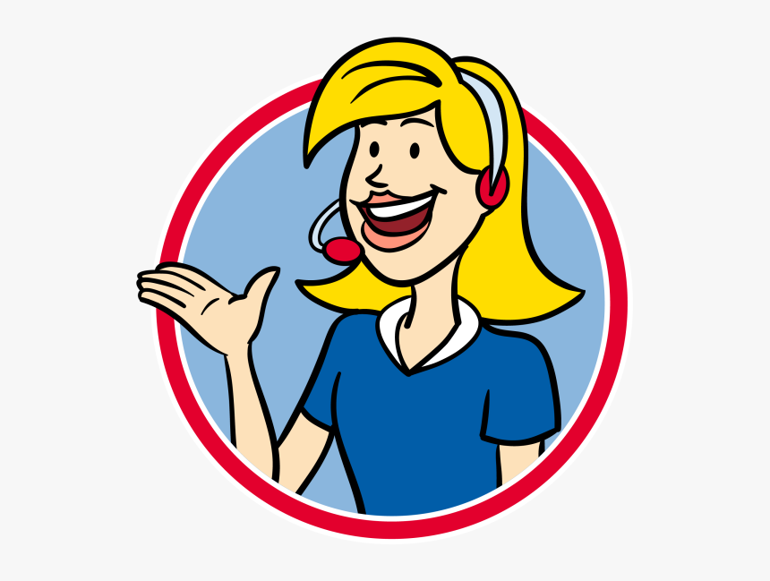 Help Desk Lady Cartoon, HD Png Download