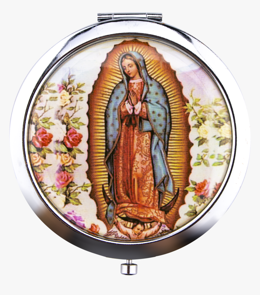 Virgin Mary With Roses, HD Png Download