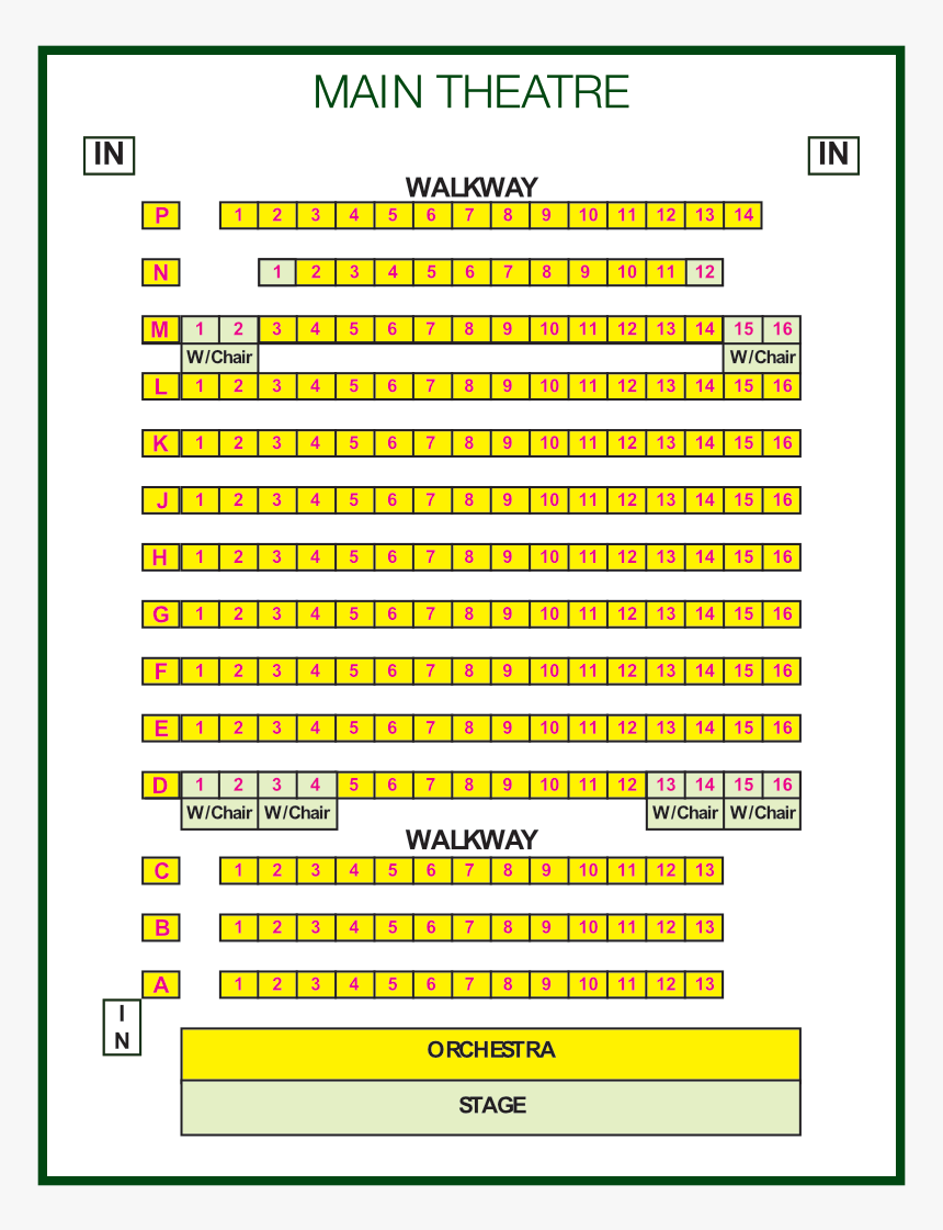 Seats Main - Riverhead Theatre Louth, HD Png Download