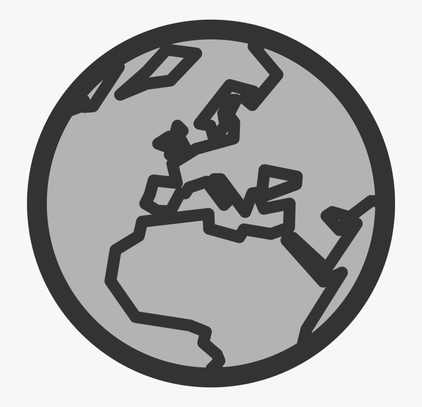 Symbol,computer Icons,global Network - Globe Clip Art, HD Png Download