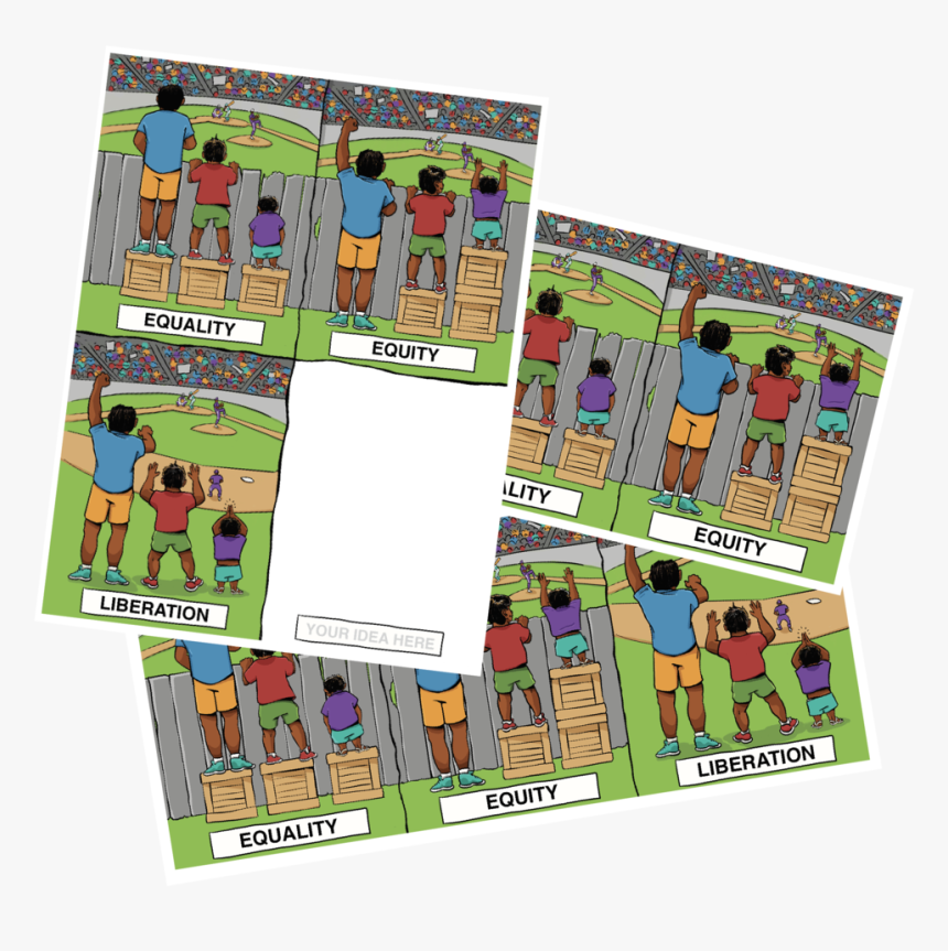 4thboxgraphics - Equity V Equality Reality Liberation, HD Png Download