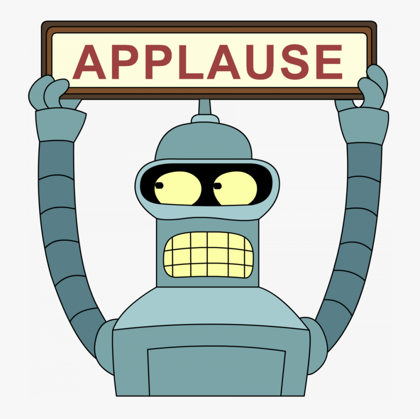 Futurama Bender Applause, HD Png Download
