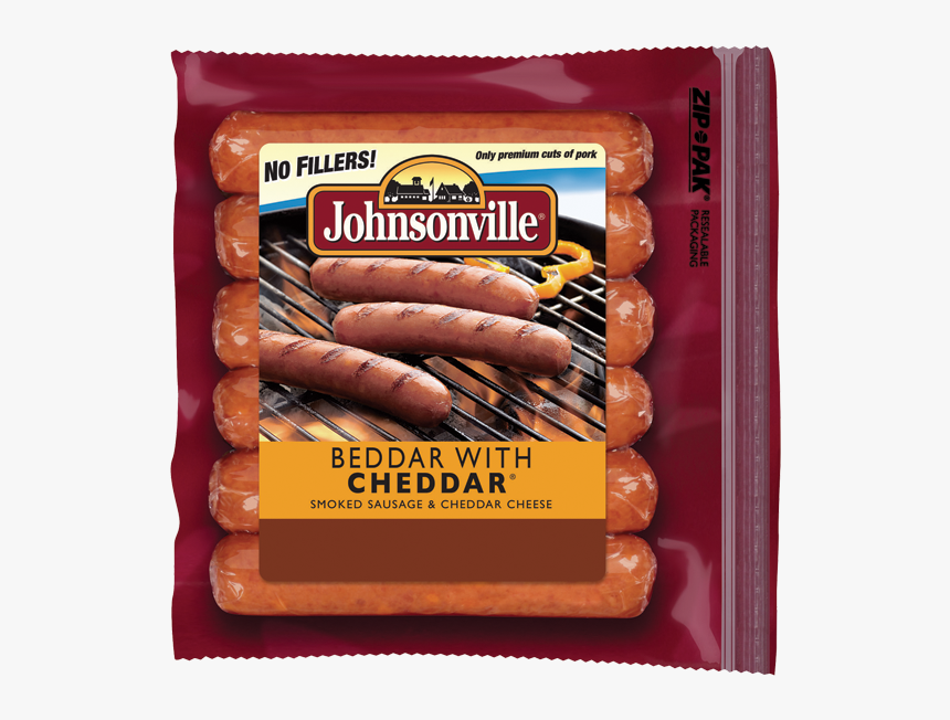 Johnsonville Beddar W Cheddar Sausage, HD Png Download
