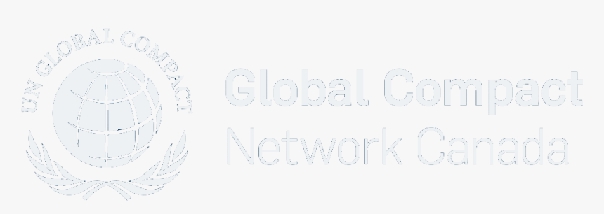 Global Compact Network Canada - Un Global Compact White Logo, HD Png Download