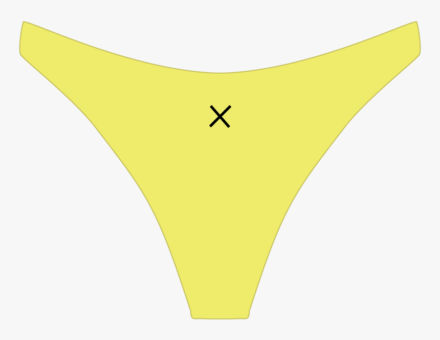 Butter Americana Bottoms - Thong, HD Png Download