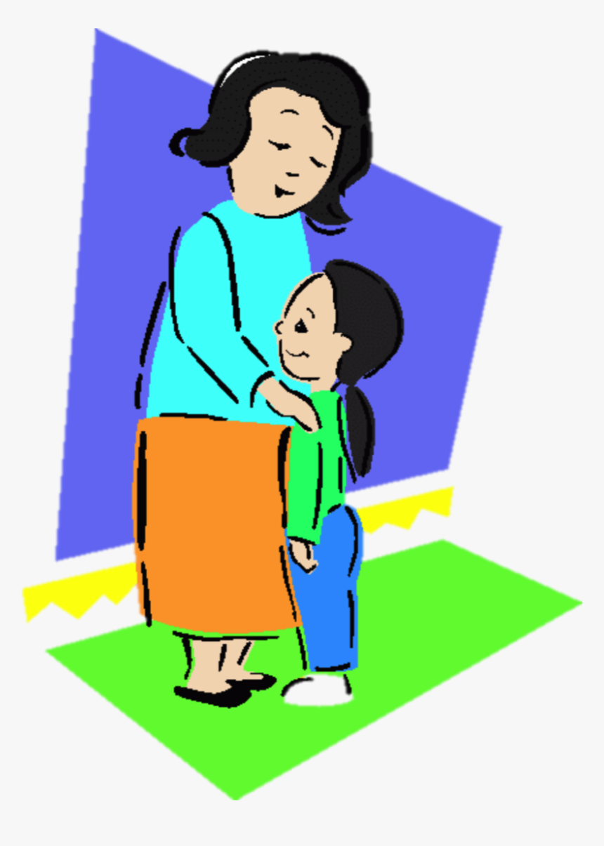 Png Royalty Free Library Rainbow Bubbles By Aisha Hassan - Mom And Daughter Cartoon Gif, Transparent Png
