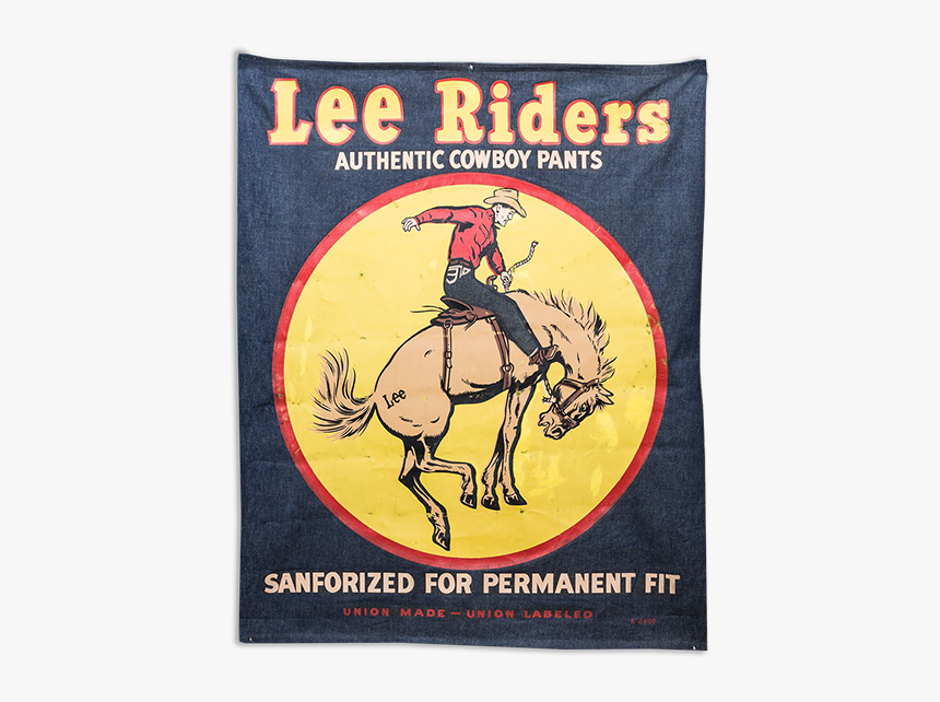 Lee Riders Vintage Banner, HD Png Download