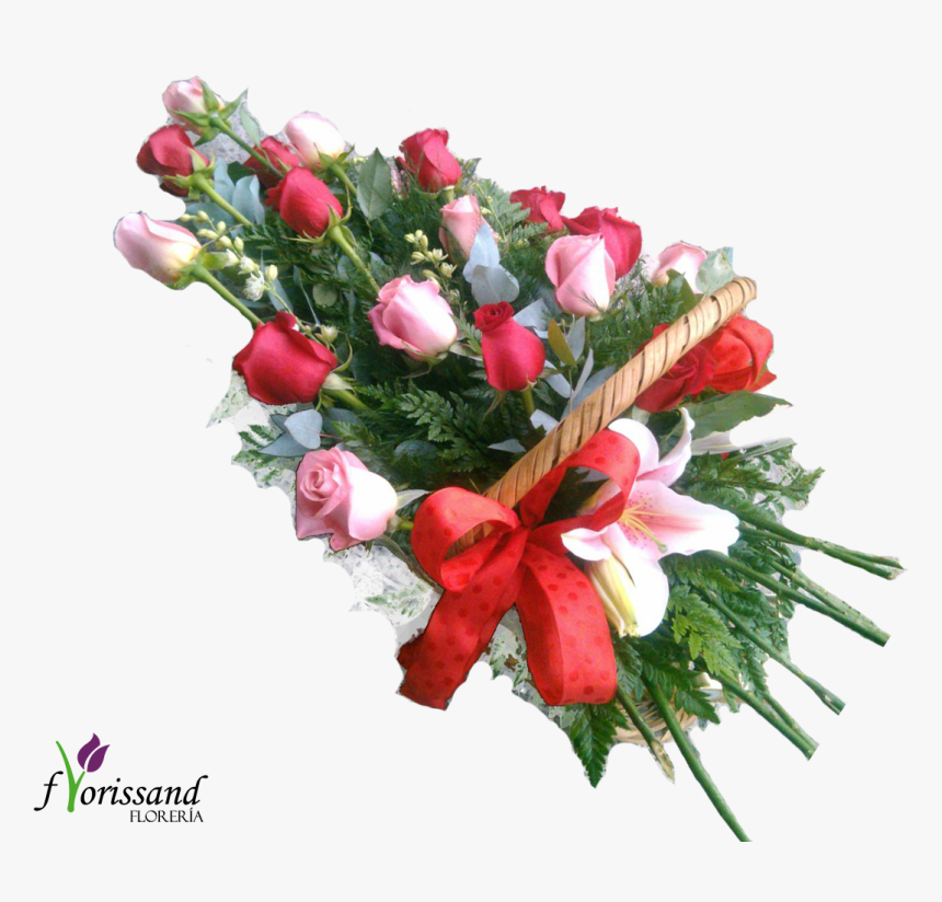 Acostado De Rosas - Garden Roses, HD Png Download