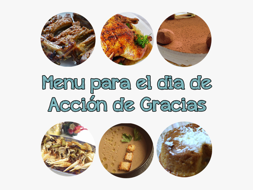 Menu Dia De Acción De Gracias - Menu De Accion De Gracias, HD Png Download