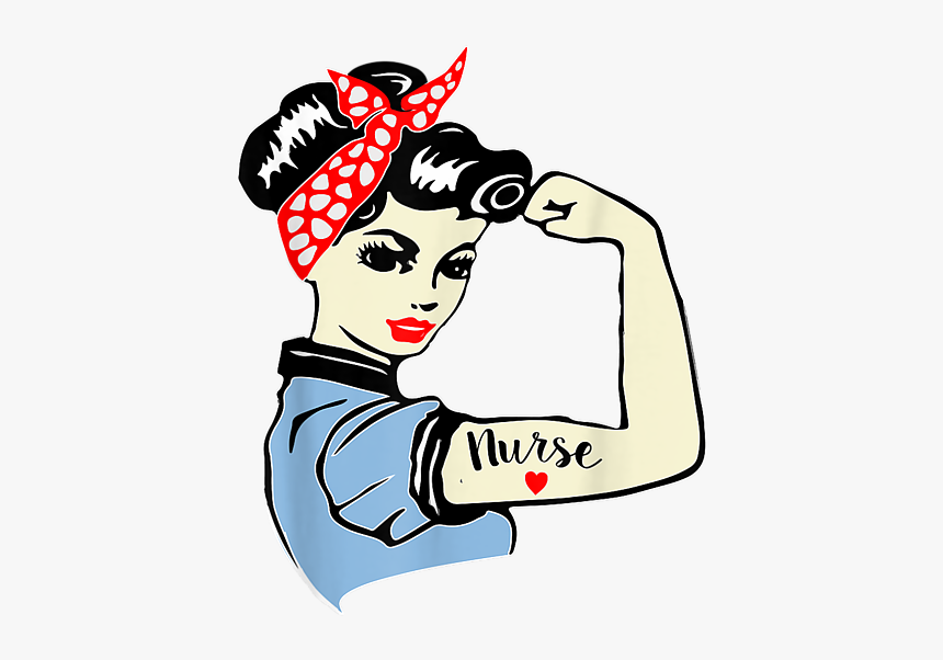 Nurse Cartoon Strong, HD Png Download