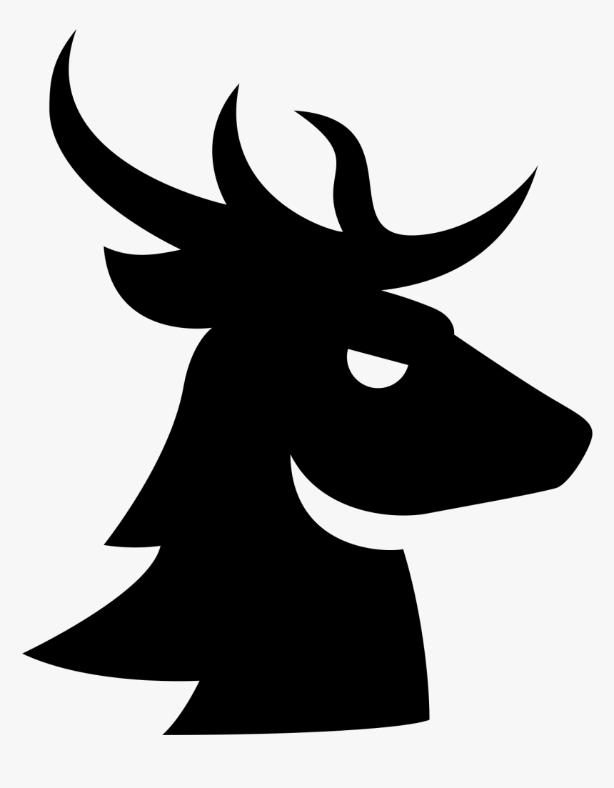 Stag Vector Horns Clipart , Png Download - Stag Icons, Transparent Png