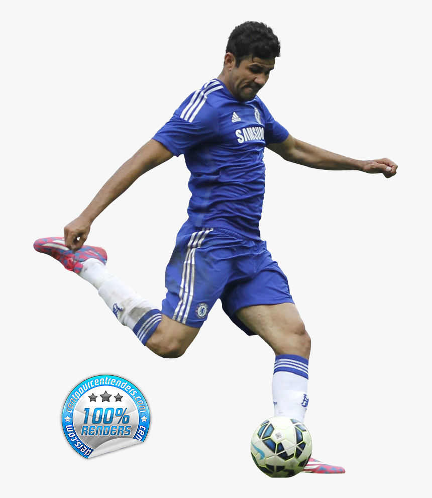 London- Diego Costa Has Turned Into A Pale Imitation - Soccer Kick, HD Png Download