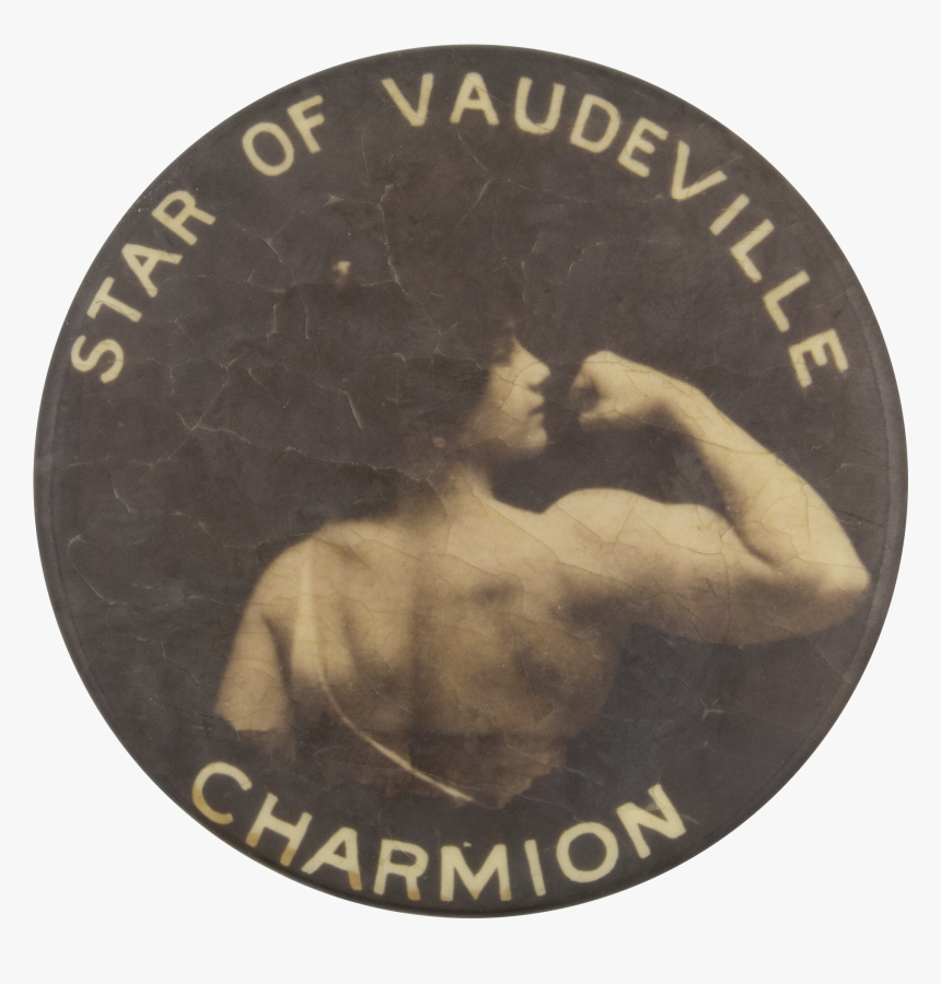 Star Of Vaudeville Charmion Entertainment Button Museum - Coin, HD Png Download