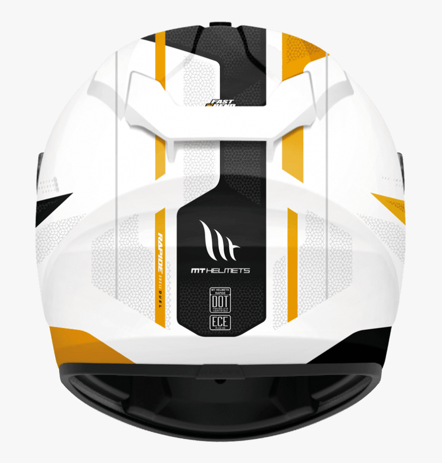 Casco Integral Mt Rapide Duel D8 Dorado Brillo Perla - Motorcycle Helmet, HD Png Download