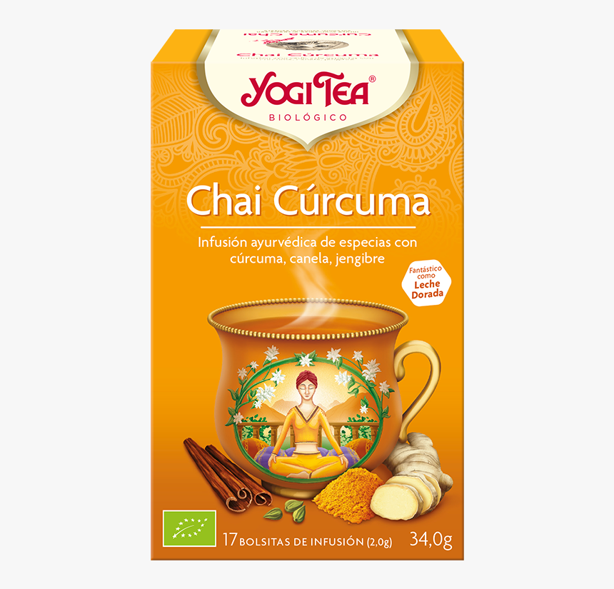 Yogi Tea Turmeric Chai, HD Png Download