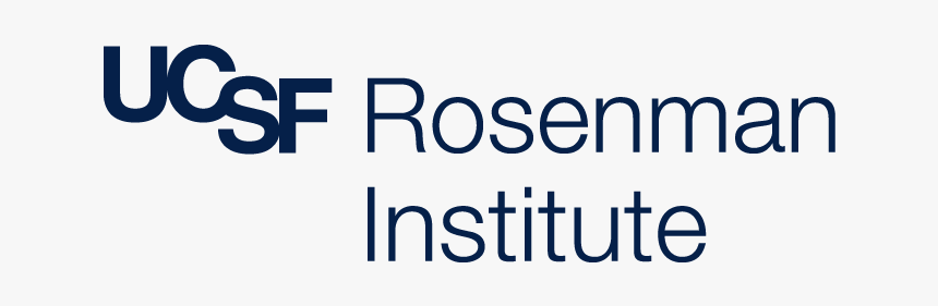 Ucsf Rosenman Logo Navy - University Of California San Francisco, HD Png Download