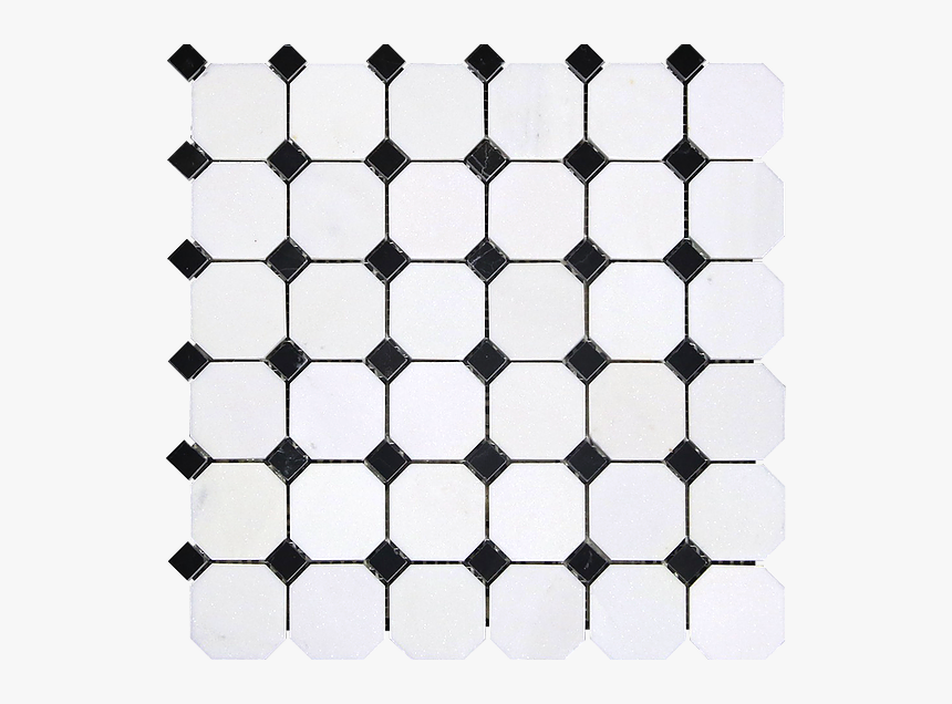 Black And White Tile Pattern Hd, HD Png Download , Transparent Png Image PNGitem