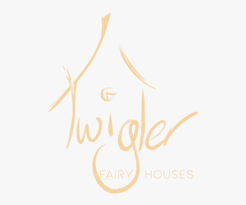 Twigler Fairy Houses - Calligraphy, HD Png Download