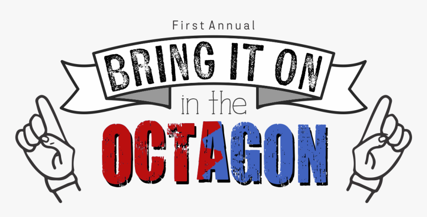 First Annual Red Vs Blue “bring It On In The Octagon”, HD Png Download