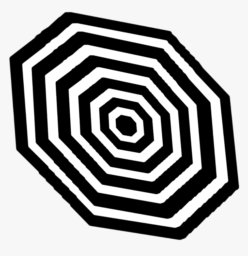 #geometric #geometricshapes #geometrical #geometry - Striped Umbrella, HD Png Download