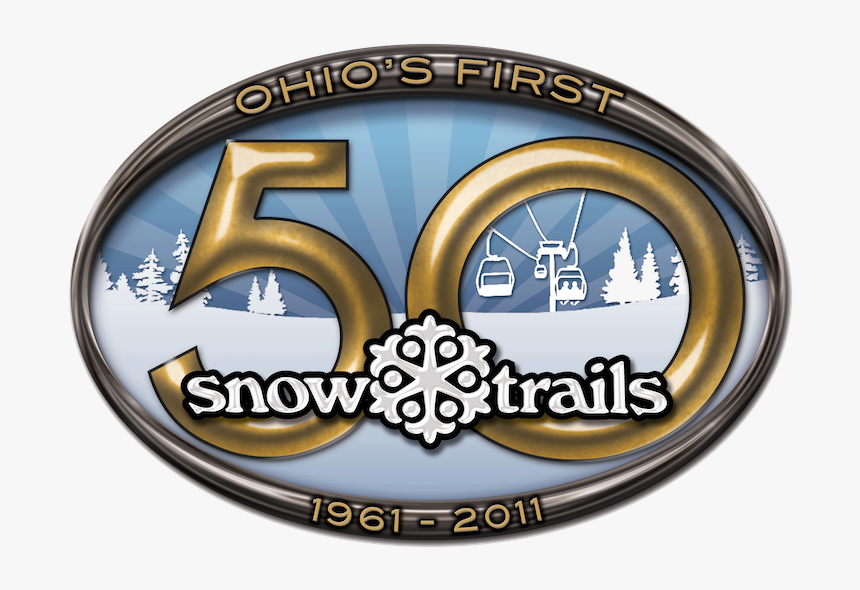 Snow Trails 50th Anniversary Logo 1961-2011 - Emblem, HD Png Download