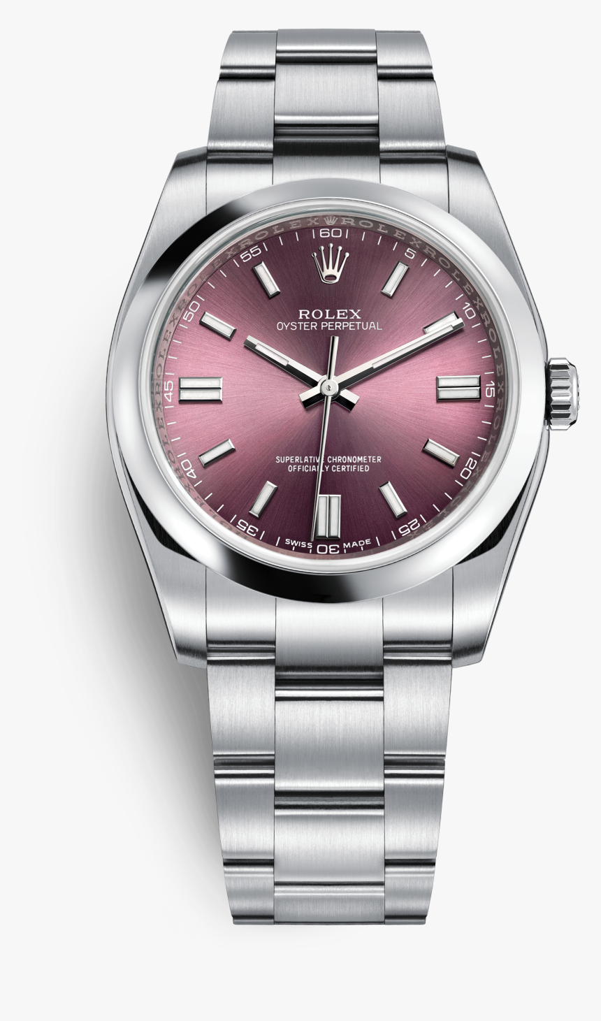 Oyster-perpetual - Rolex Oyster Perpetual 36 Black, HD Png Download