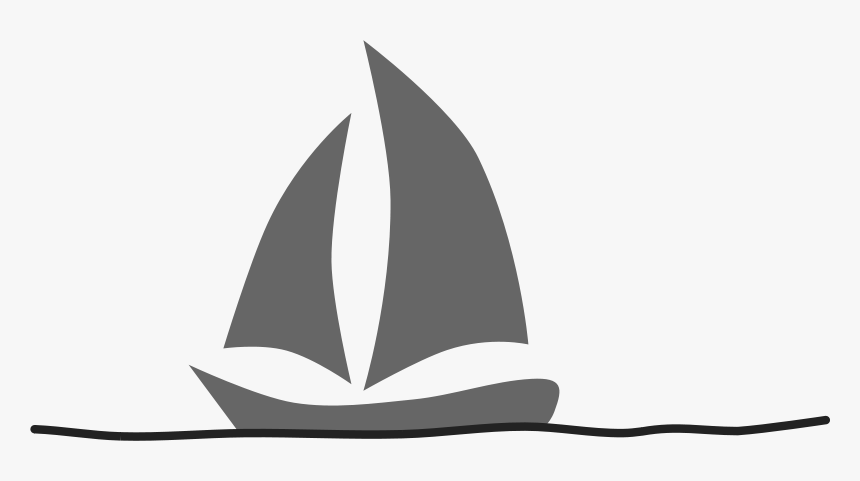Clipart Sailboat Vector, HD Png Download